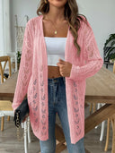 Hollow woven sweater without buttons air-conditioned sweater casual jacket - V.I.P Digital Presence