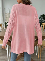 Hollow woven sweater without buttons air-conditioned sweater casual jacket - V.I.P Digital Presence