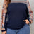 Honey Plus Size Printed Long Sleeve Sweatshirt - V.I.P Digital Presence