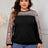 Honey Plus Size Printed Long Sleeve Sweatshirt - V.I.P Digital Presence