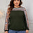 Honey Plus Size Printed Long Sleeve Sweatshirt - V.I.P Digital Presence