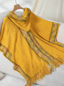 Hooded tassel cloak sweater shawl women's coat - V.I.P Digital Presence