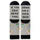 IF YOU CAN READ THIS Autumn And Winter Socks Mid Tube Socks Letter Pattern Midfield Socks - V.I.P Digital Presence