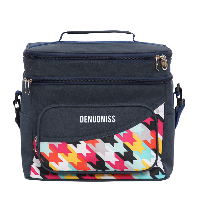 Innovative waterproof aluminum foil insulation bag refrigerated leak-proof ice pack multi-functional lunch box bag large capacity meal bag - V.I.P Digital Presence