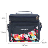 Innovative waterproof aluminum foil insulation bag refrigerated leak-proof ice pack multi-functional lunch box bag large capacity meal bag - V.I.P Digital Presence
