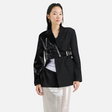 Irregular suit jacket women's waist cinched suit jacket - V.I.P Digital Presence