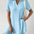 Johnny Collar Short Sleeve Top and Shorts Set - V.I.P Digital Presence