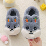 Kids Cotton Slides Autumn Winter Indoor Non-slip Cute Rabbit Non-slip Kids Shoes Home Slippers Fashion Baby Boys Girls Slippers - V.I.P Digital Presence
