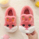 Kids Cotton Slides Autumn Winter Indoor Non-slip Cute Rabbit Non-slip Kids Shoes Home Slippers Fashion Baby Boys Girls Slippers - V.I.P Digital Presence