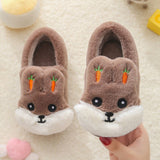 Kids Cotton Slides Autumn Winter Indoor Non-slip Cute Rabbit Non-slip Kids Shoes Home Slippers Fashion Baby Boys Girls Slippers - V.I.P Digital Presence