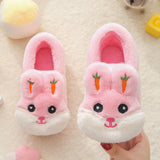 Kids Cotton Slides Autumn Winter Indoor Non-slip Cute Rabbit Non-slip Kids Shoes Home Slippers Fashion Baby Boys Girls Slippers - V.I.P Digital Presence