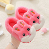 Kids Cotton Slides Autumn Winter Indoor Non-slip Cute Rabbit Non-slip Kids Shoes Home Slippers Fashion Baby Boys Girls Slippers - V.I.P Digital Presence