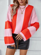 Knitted sweater autumn and winter new casual loose pullover sweater for women - V.I.P Digital Presence