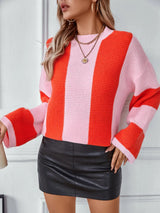Knitted sweater autumn and winter new casual loose pullover sweater for women - V.I.P Digital Presence