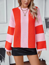Knitted sweater autumn and winter new casual loose pullover sweater for women - V.I.P Digital Presence
