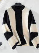 Knitted sweater autumn and winter new casual loose pullover sweater for women - V.I.P Digital Presence