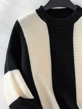 Knitted sweater autumn and winter new casual loose pullover sweater for women - V.I.P Digital Presence
