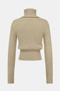 Knitted top women's solid color versatile - V.I.P Digital Presence