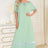 Lace Detail Short Sleeve Lounge Dress - V.I.P Digital Presence