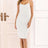 Lace Detail V-Neck Spaghetti Strap Lounge Dress - V.I.P Digital Presence