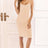 Lace Detail V-Neck Spaghetti Strap Lounge Dress - V.I.P Digital Presence