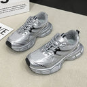 Lace Up Platform Athletic Shoes - V.I.P Digital Presence