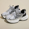 Lace-Up Platform Athletic Shoes - V.I.P Digital Presence
