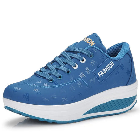 Lace Up Rocker Sole Sneakers - V.I.P Digital Presence