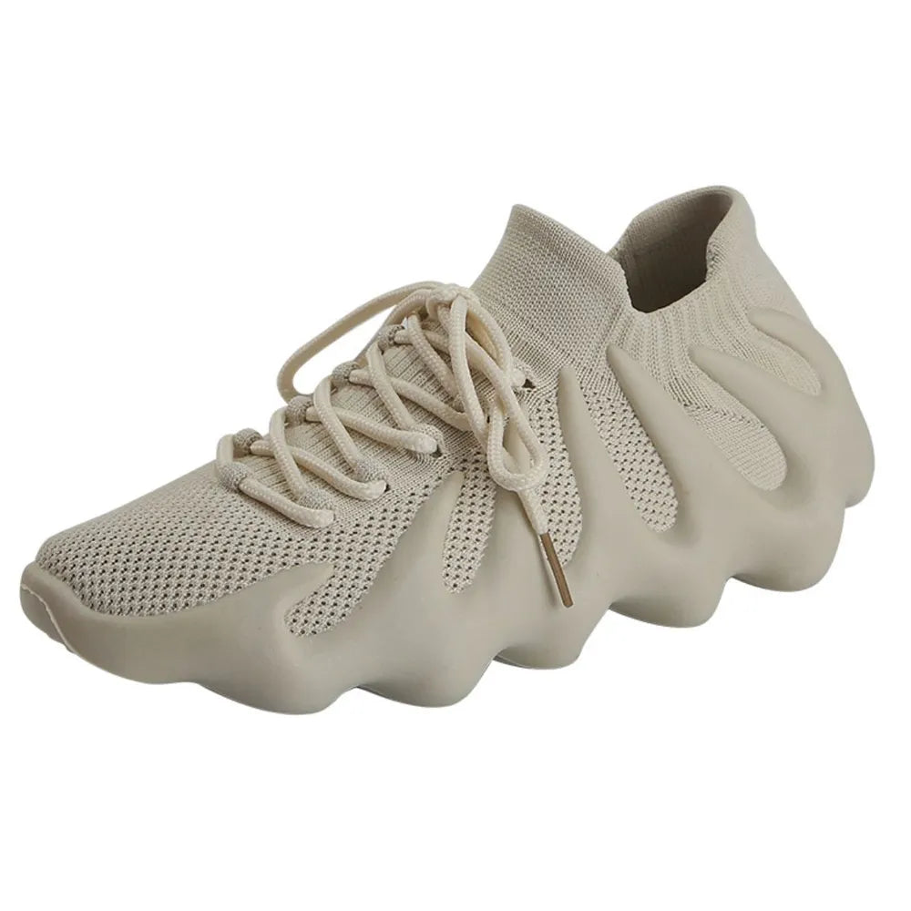 Lace Up Round Toe Mesh Athletic - V.I.P Digital Presence