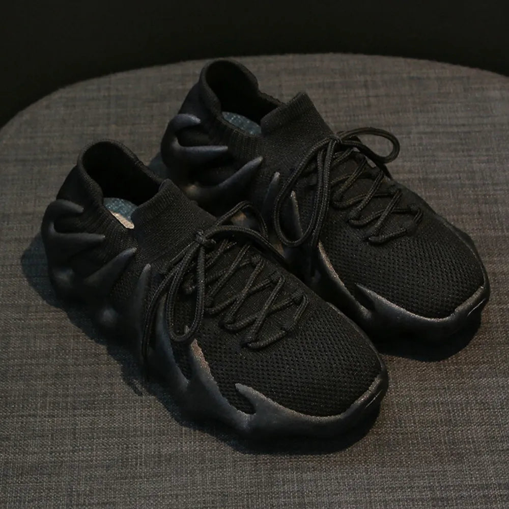 Lace Up Round Toe Mesh Athletic - V.I.P Digital Presence