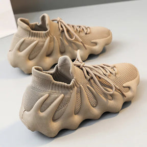 Lace Up Round Toe Mesh Athletic - V.I.P Digital Presence