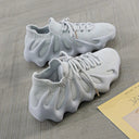 Lace Up Round Toe Mesh Athletic - V.I.P Digital Presence