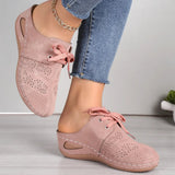 Lace-Up Round Toe Wedge Sandals - V.I.P Digital Presence