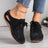 Lace-Up Round Toe Wedge Sandals - V.I.P Digital Presence