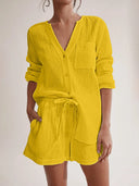 Ladies' summer pajamas made of pure cotton gauze - V.I.P Digital Presence