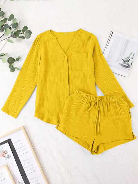 Ladies' summer pajamas made of pure cotton gauze - V.I.P Digital Presence