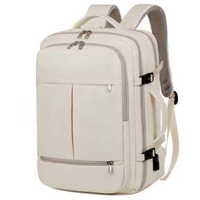 Large Capacity Backpack For Women Men Multiple Pockets And Zippers Versatile Computer Bags Business Travel Backpack - V.I.P Digital Presence