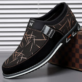 Large casual leather shoes with color blocked feet, all season men's leather shoes - V.I.P Digital Presence