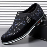 Large casual leather shoes with color blocked feet, all season men's leather shoes - V.I.P Digital Presence