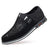 Large casual leather shoes with color blocked feet, all season men's leather shoes - V.I.P Digital Presence