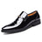 Large size leather shoes, men's breathable Korean style shoes, business formal low cut shoes - V.I.P Digital Presence