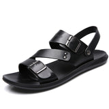 Large size sandals for men beach shoes for men cool slippers for men one shoe dual-use men's sandals - V.I.P Digital Presence