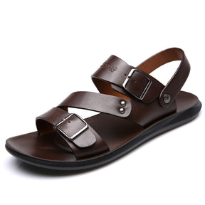 Large size sandals for men beach shoes for men cool slippers for men one shoe dual-use men's sandals - V.I.P Digital Presence