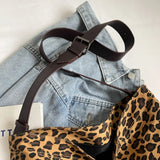 Leopard Adjustable Strap Tote Bag - V.I.P Digital Presence