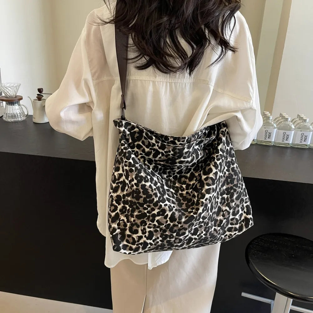 Leopard Adjustable Strap Tote Bag - V.I.P Digital Presence