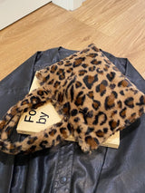 Leopard Fluff Handbag with Zip - V.I.P Digital Presence