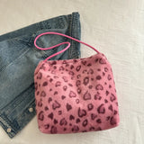 Leopard Furry Shoulder Bag - V.I.P Digital Presence