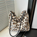 Leopard Furry Shoulder Bag - V.I.P Digital Presence
