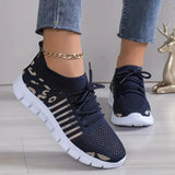 Leopard Round Toe Lace Up Athletic - V.I.P Digital Presence