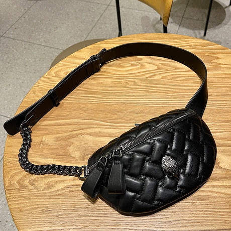 Lingge Chain Shoulder Bag Crossbody Bag Eagle Head Bag Chest Bag - V.I.P Digital Presence